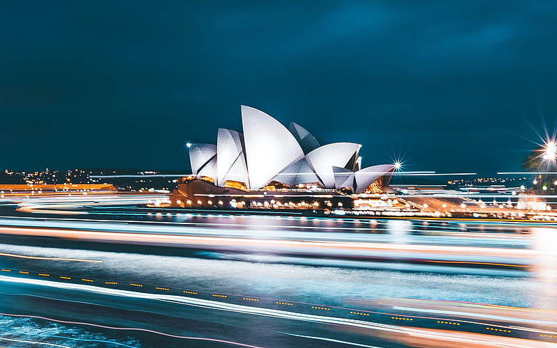 Sydney Opera House, nightscapes, quay, Sydney, Australia, HD wallpaper |  Peakpx