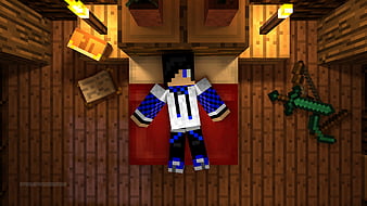 Skyblock One Block Alex - Wallpaper - Nova Skin