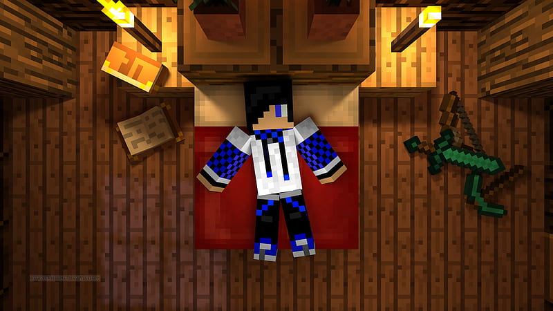 Nova Skin, minecraft player HD wallpaper