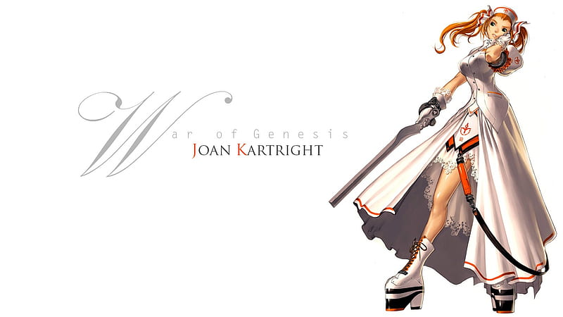 War of Genesis:Joan Kartright, kartright, war of genesis, joan, korea, video game, rpg, HD wallpaper