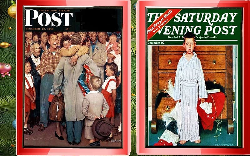 A Saturday Evening Post Christmas #1, saturday, post, evening, christmas, magazine, HD wallpaper