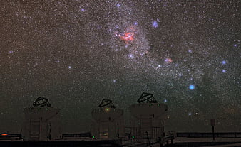 Carina Nebula Stars Space Wallpaper 8K #8301h