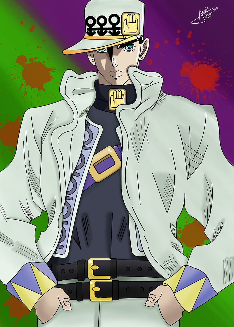 Jotaro Kujo wallpaper by Itachiard - Download on ZEDGE™