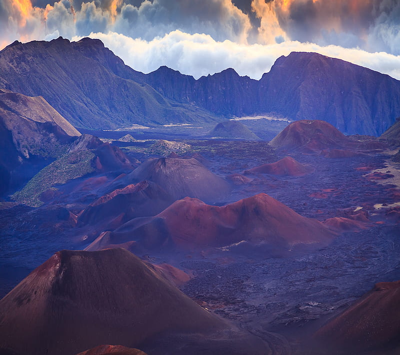 Over the Horizon, desert, mountain, HD wallpaper