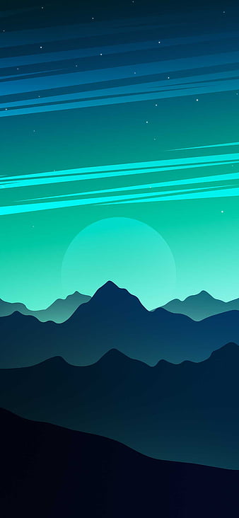 The Sky iOS 16 Wallpaper  Vaporwave wallpaper Homescreen wallpaper  Scenery