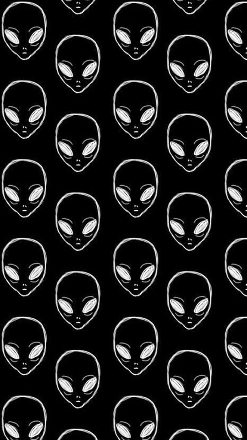 Papeis de parede para celular  Alien art, Alien drawings, Tumblr iphone  wallpaper