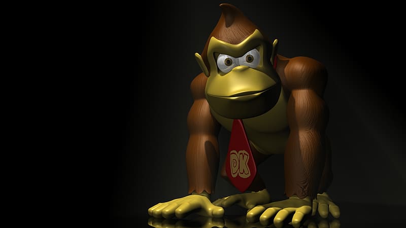 Cartoon, 3D, Gorilla, Monkey, Video Game, Ape, Donkey Kong, HD wallpaper |  Peakpx