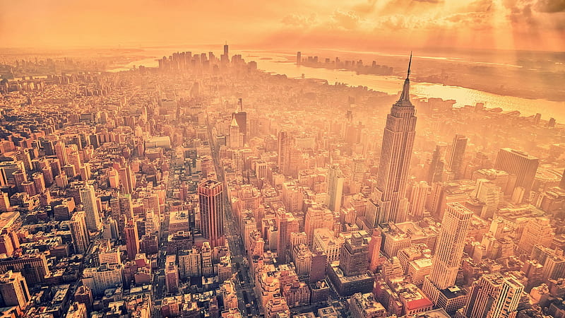 New York Cityscape, cityscape, new-york, world, HD wallpaper