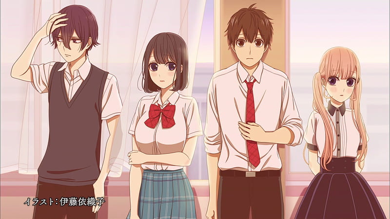 Anime, Love and Lies, Lilina Sanada, Misaki Takasaki, Yukari Nejima,  Yuusuke Nisaka, HD wallpaper | Peakpx