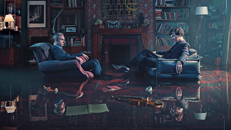 Sherlock, Series 4, 2017, Benedict Cumberbatch, Martin man, Official Teaser, Dr Watson, HD wallpaper