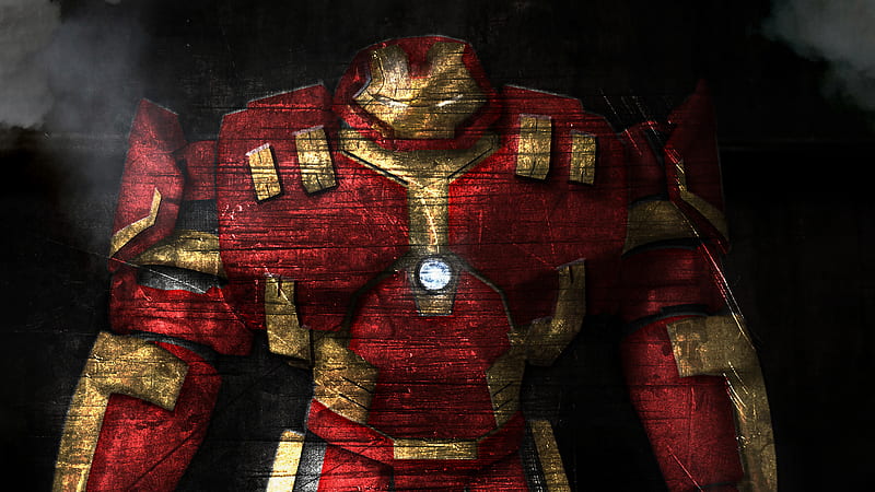 Marvel Hulkbuster, iron-man, hulkbuster, superheroes, behance, HD wallpaper