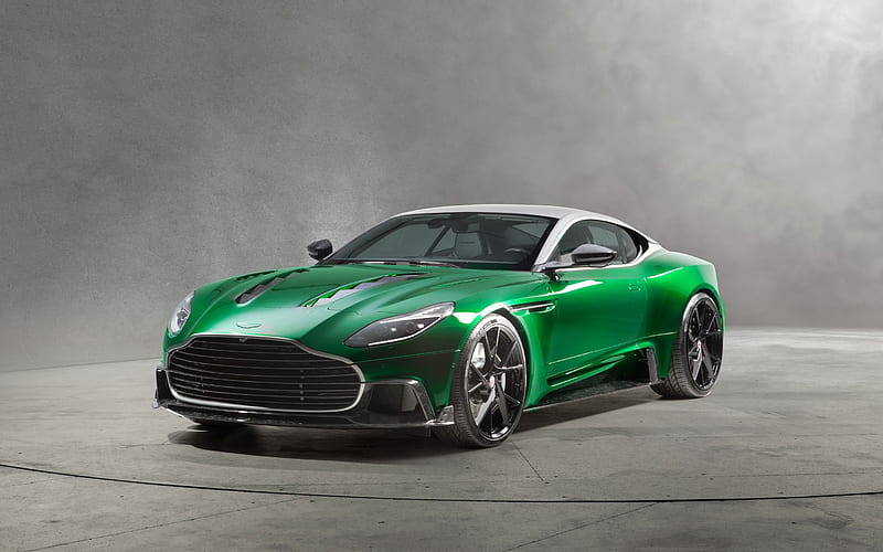 Aston Martin DB11, Mansory, 2018, Cyrus, green supercar, green sports coupe, tuning, green DB11, British cars, Aston Martin, HD wallpaper