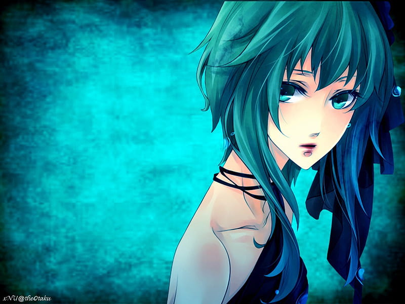 Blue sadness, beauty, hatsune miku, blue, anime, HD wallpaper | Peakpx