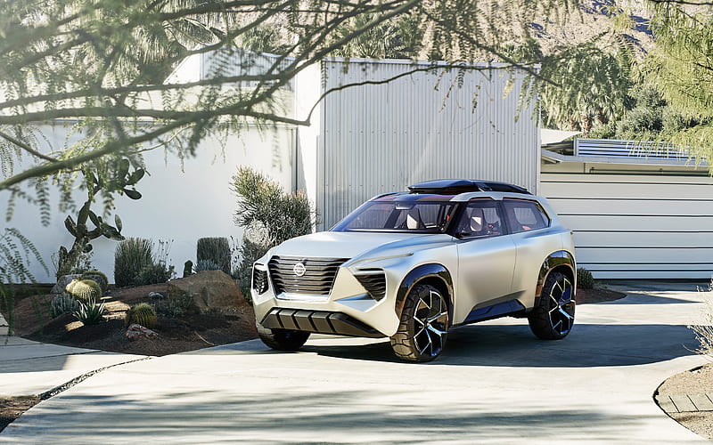 Nissan Xmotion Concept, 2018, SUV concept, new cars, Japanese cars, Nissan, HD wallpaper