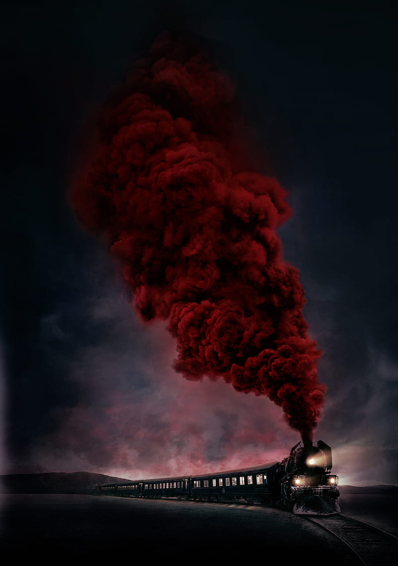 murder on the orient, express, locomotive, movie, train, HD phone wallpaper