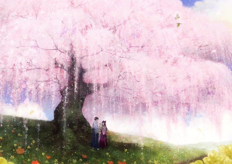 blossom anime couple