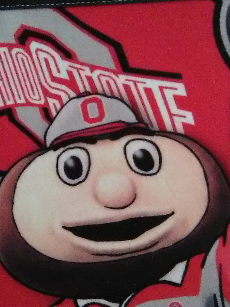 Brutus the Great, ohio state, ohio, ohio state university, brutus buckeye, buckeyes, michigan, alabama, football, HD phone wallpaper