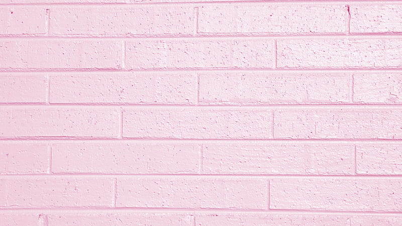 Pink Brick Walls Pink Background Pink Background, HD wallpaper