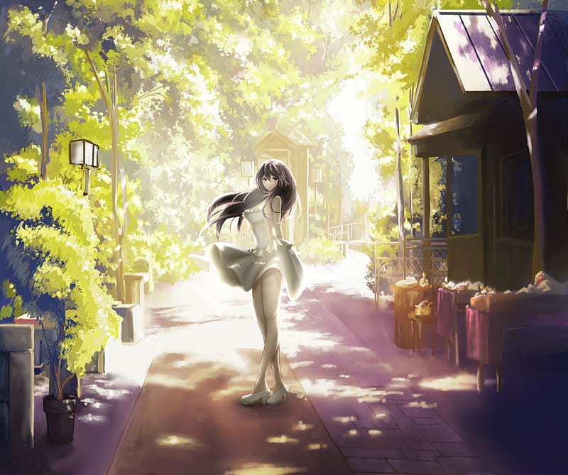 Cô gái trong váy đầm trên nền Anime là một hình ảnh rất tự nhiên và thanh lịch. Hãy nhấn vào để xem cảnh quan đẹp và cùng hiểu thêm về nhân vật này.