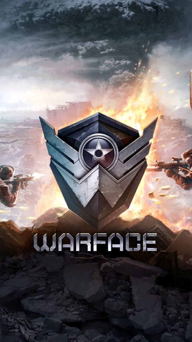 Warface, action, fps, game, logo, shooter, HD phone wallpaper