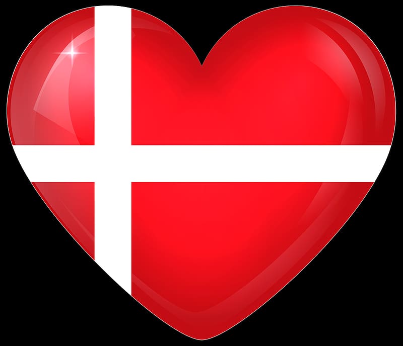 Flags, Heart, Flag, Misc, Flag Of Denmark, Danish Flag, HD wallpaper