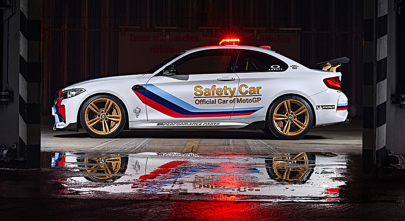 2016 BMW M2 MotoGP Safety Car with BMW M Performance Parts - Side, HD wallpaper
