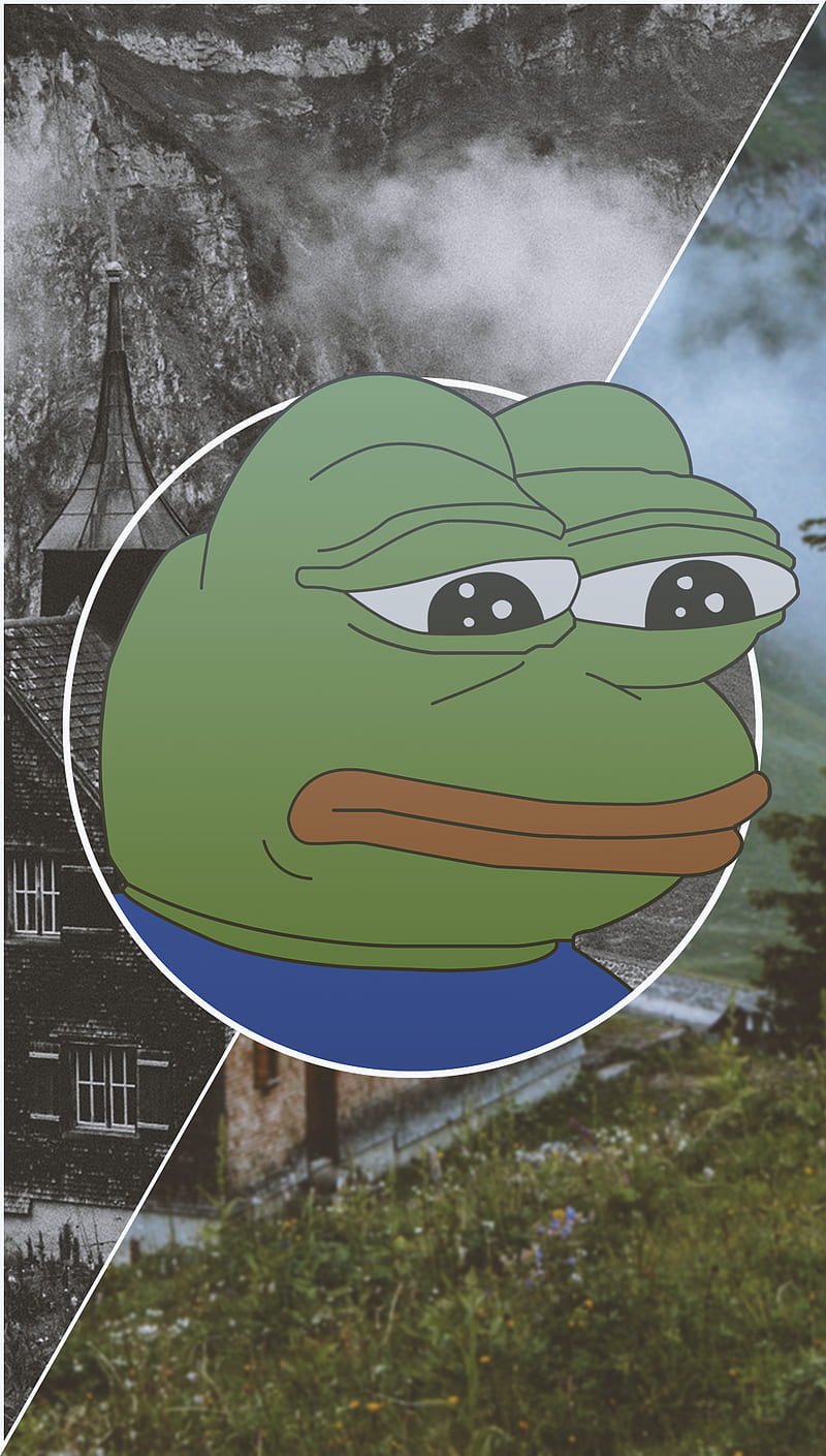 -in-, Pepe (meme), frog, green, HD phone wallpaper