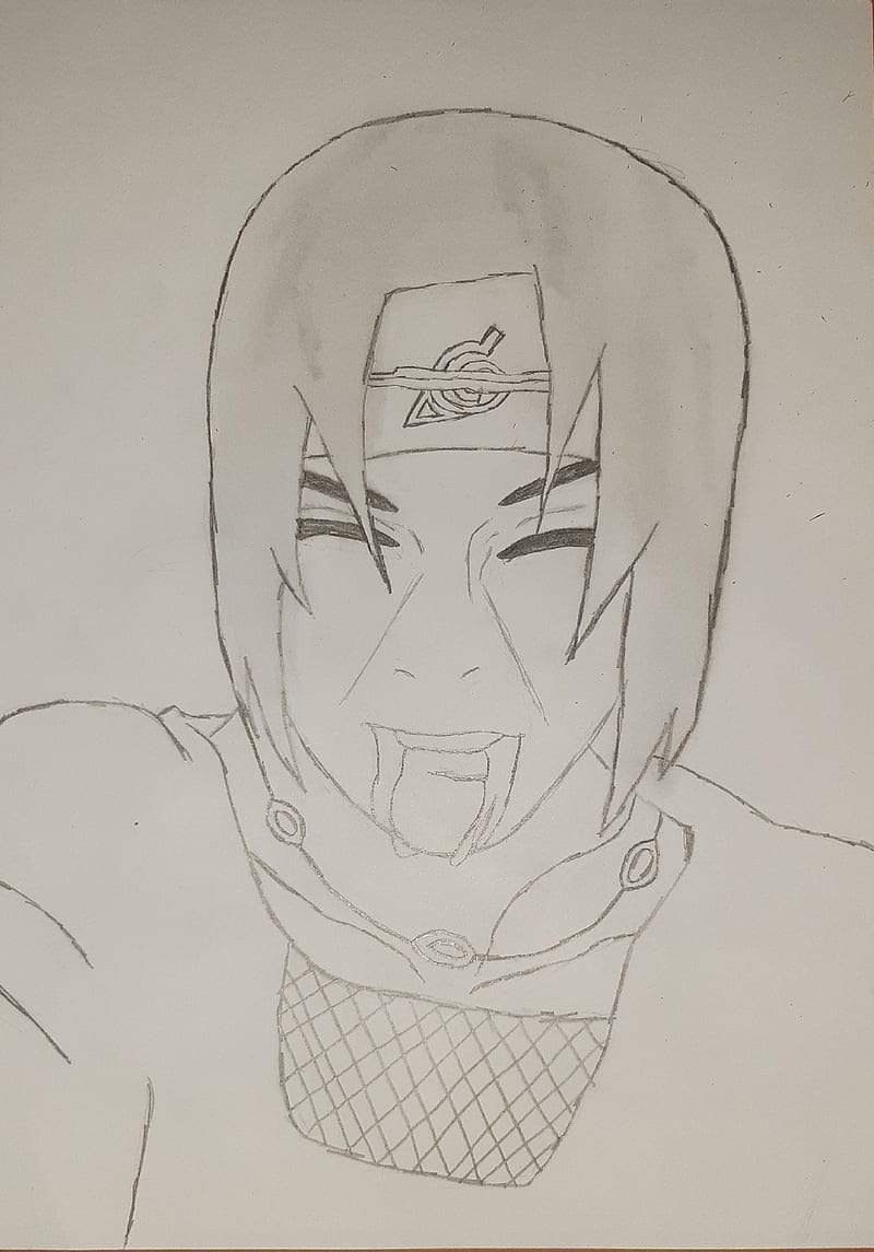 Itachi Drawing Amaterasu Anime Crow Naruto Hd Mobile Wallpaper Peakpx