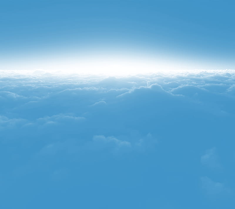 Cloud 9, blue, blue sky, clouds, sky, HD wallpaper