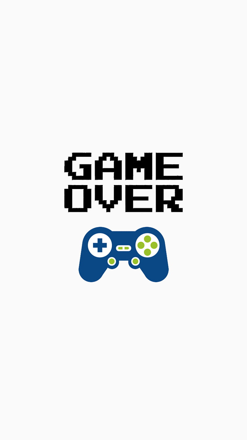 Game Over, dont play, game play, games, pubg, quotes, saying, HD phone wallpaper