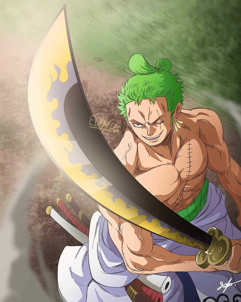 One Piece - Roronoa Zoro with Enma