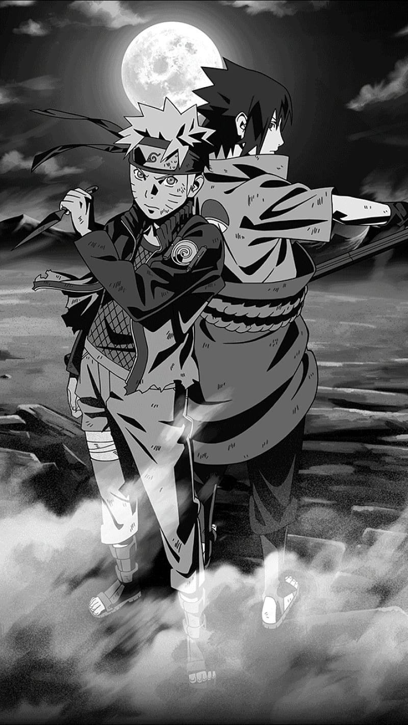 Naruto Sasuke, anime, HD phone wallpaper
