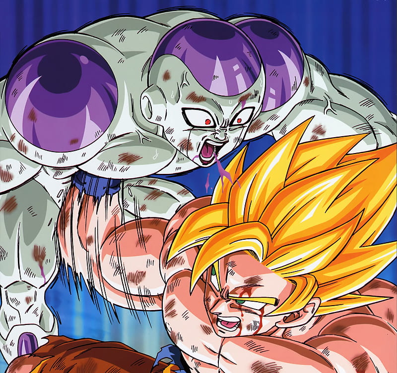 Goku VS Frieza, akira, ball, dragon, dragon ball, frieza, goku, heroes,  super, HD wallpaper | Peakpx