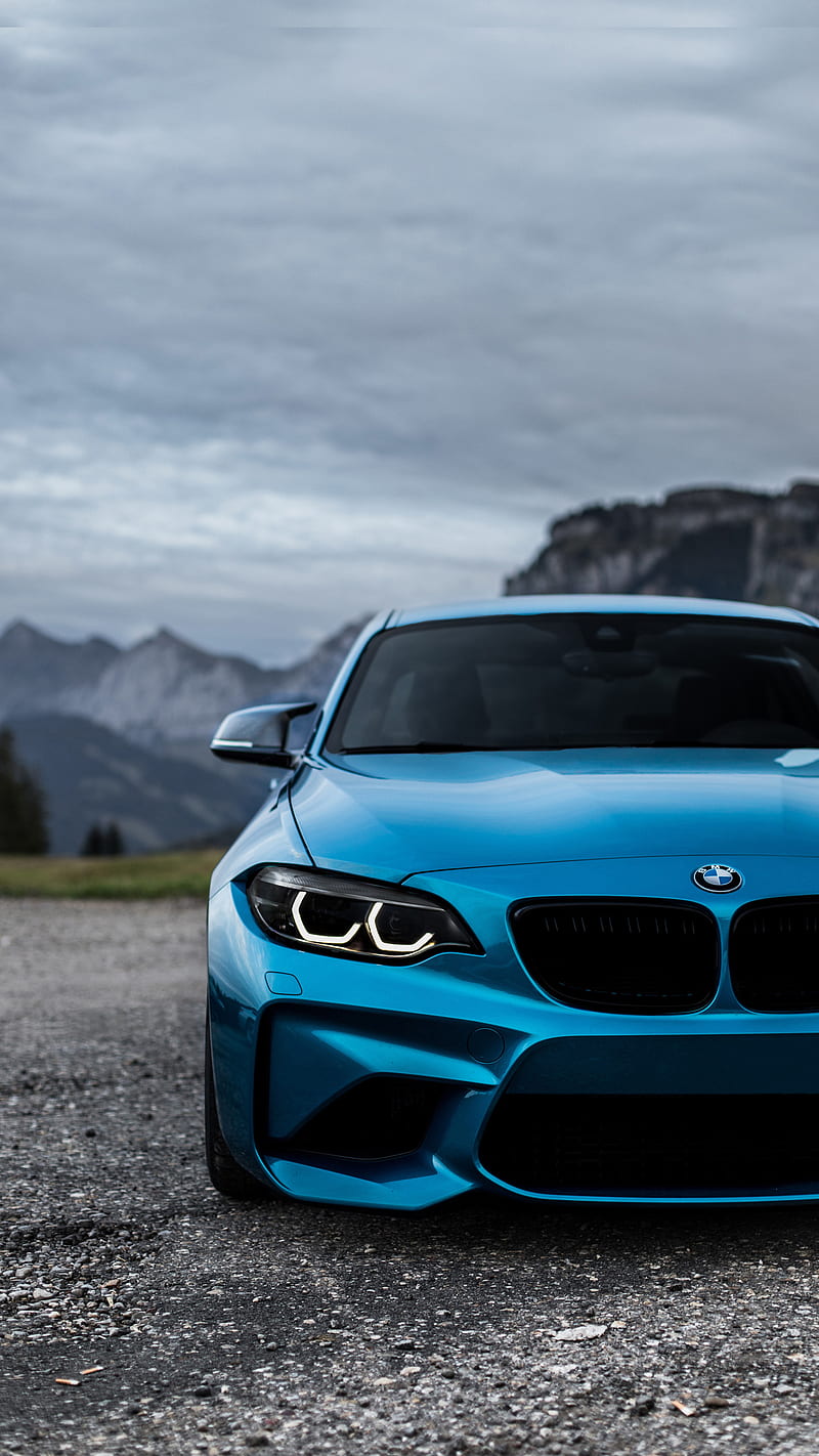 BMW M2, f87, coupe, tuning, low, car, vehicle, auto, m power, HD phone wallpaper