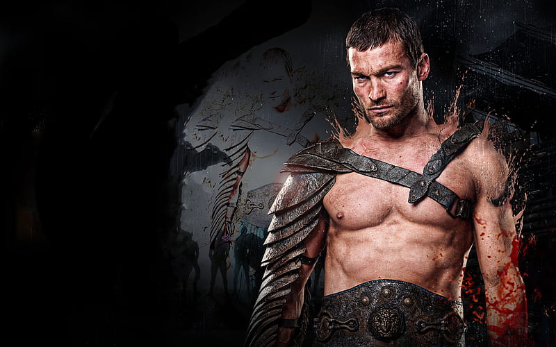 Spartacus: Blood and Sand, spartacus, sand, andy, bonito, man, tv, whitfield, blood, HD wallpaper