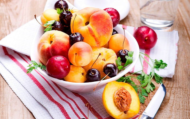 *** Fresh fruits ***, yummy, fresh, fruits, bowl, HD wallpaper