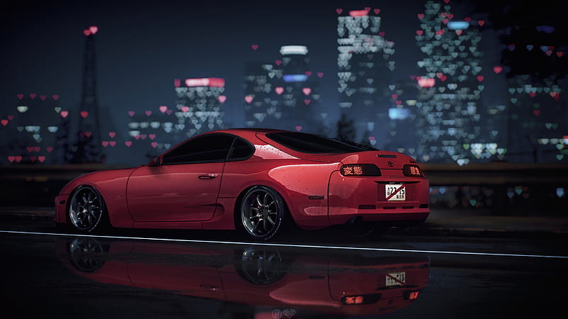 Toyota Supra Nfs, toyota-supra, need-for-speed, games, carros, HD wallpaper