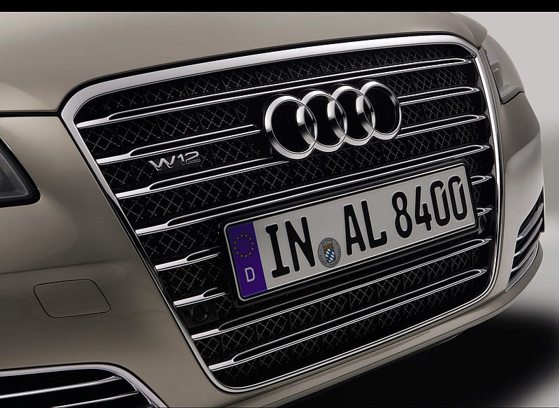 2011 Audi A8 L W12 quattro - Grill, car, HD wallpaper