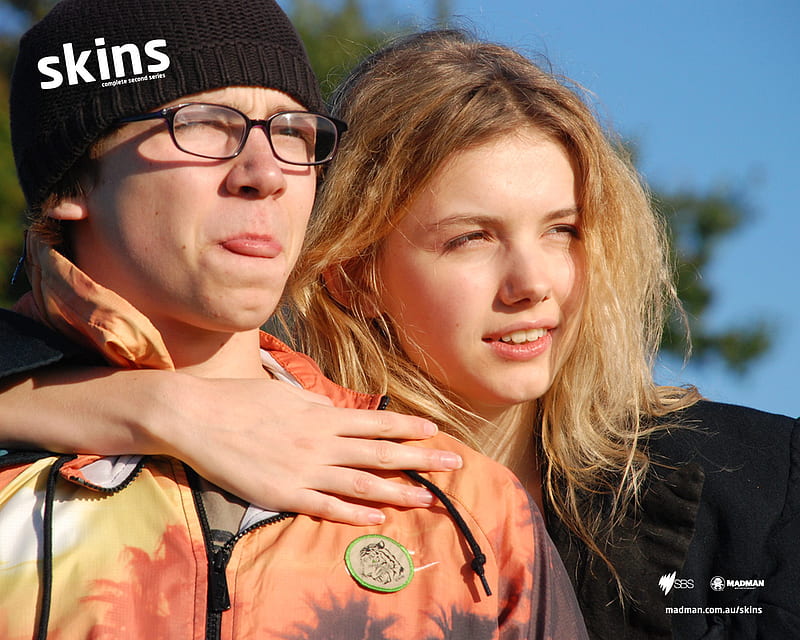 Skins - Cassie and Sid, skins, channel 4, e4, HD wallpaper