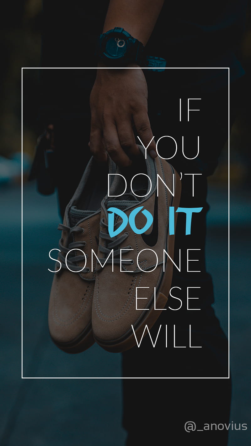 Do It, motivational, portrait, colorful, inspiring, quote, motivational quote, love, life, HD phone wallpaper
