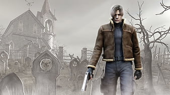 Resident Evil 4 Remake Game Leon Ashley 4K Wallpaper iPhone HD Phone #1321k