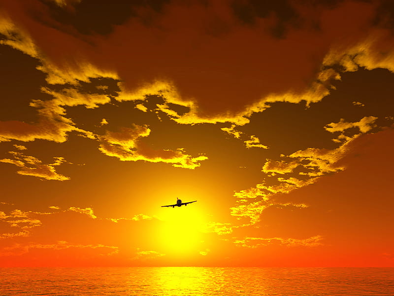 Going to the Sun, oceans foggy, sun, orange, background, yellow, clouds, fog, bryce, lightness, speed, gold, multicolor, bright, rivers, art, brightness, golden, black, oceanscape, sky, air force, aircraft, fullscreen, aviation, field, colorful, airplane-wing, little, brown, flight, ambar, airforce, bonito, artwork, sea amber, hot, smoke, light, amazing, multi-coloured, customized, colors, maroon, mind teasers, mist, fume, riverscape, plane, airplane, paisagem, air, peaceful colours, mixt, nature, misty, pc, natural, HD wallpaper