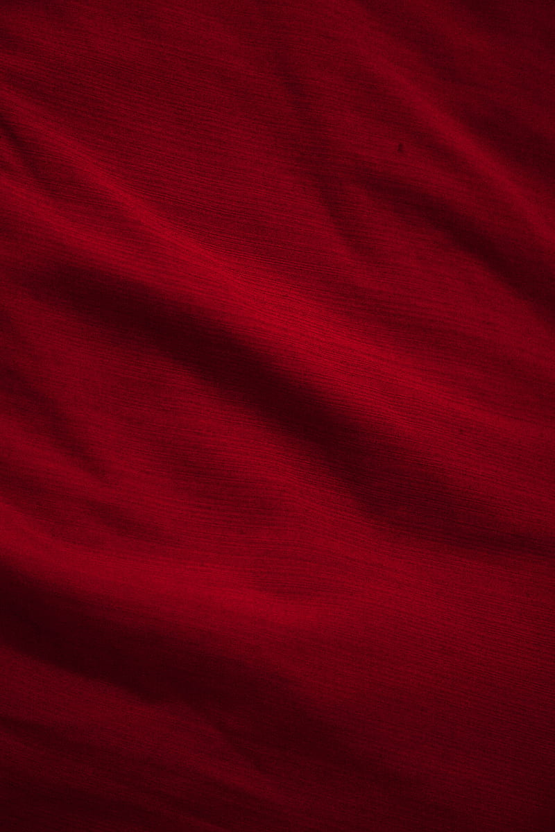fabric, red, texture, HD phone wallpaper