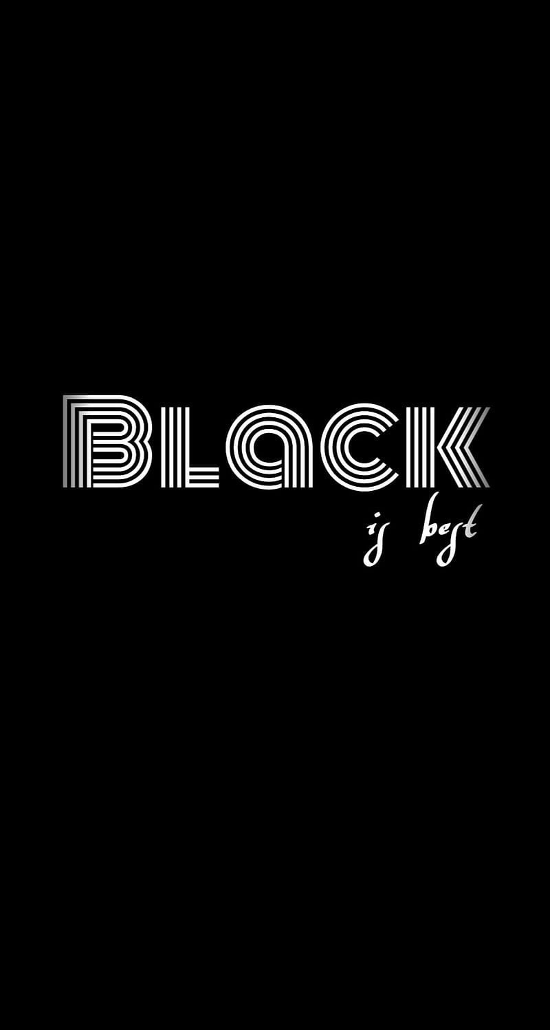 Black is Best, black, crazy, dark, lock, me, normal, premium, quote ...