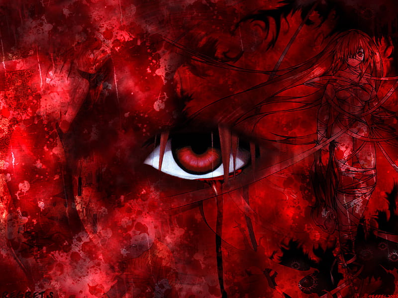 lucy elfen lied eye