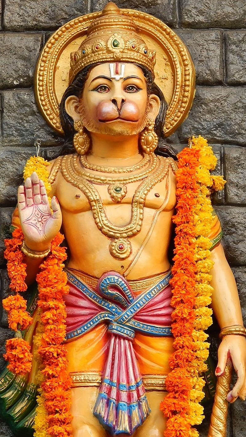 Hanuman Ji Ke, Statue, lord, god, bajrangbali, HD phone wallpaper ...