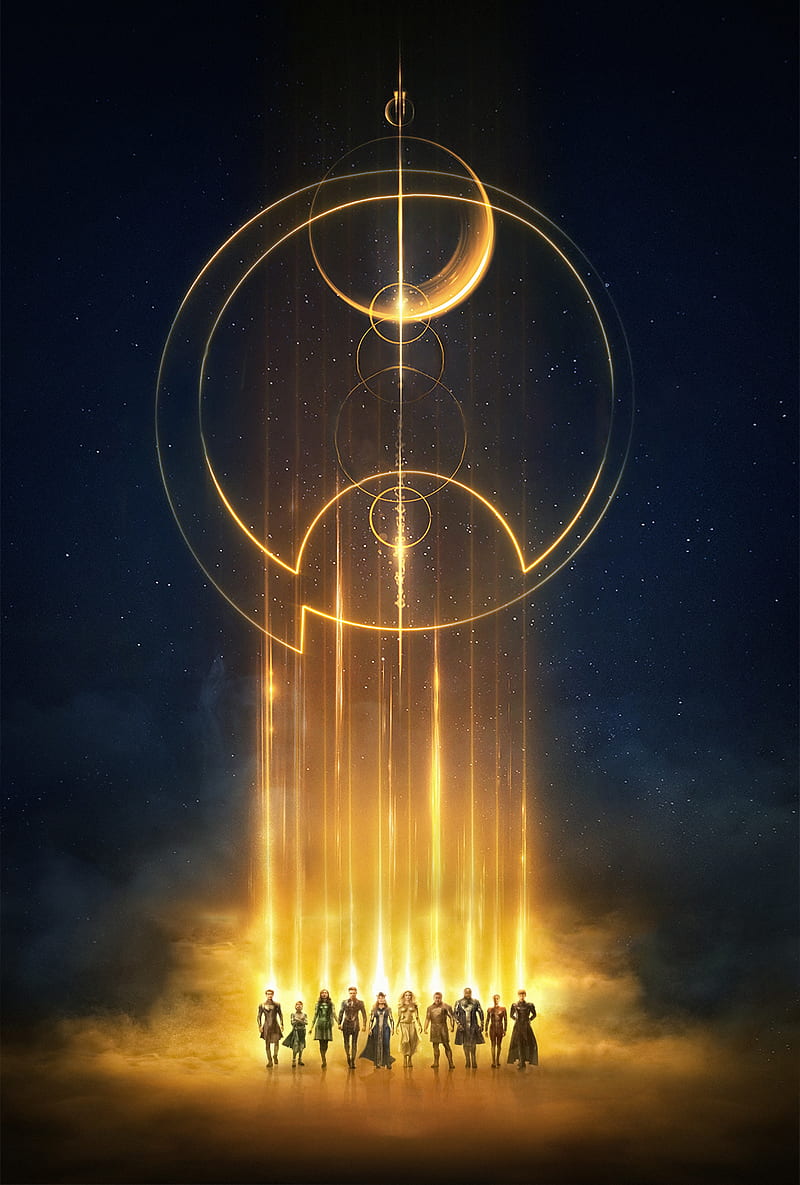 Poster of Eternals Movie, HD phone wallpaper