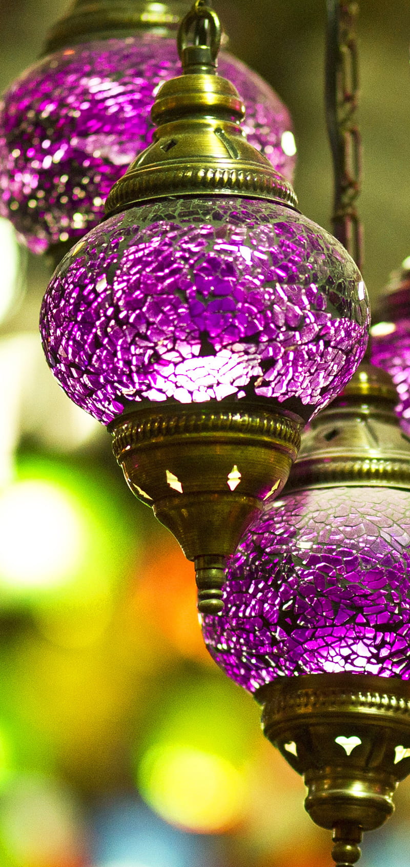 Chandelier Purple Light Hd Phone Wallpaper Peakpx