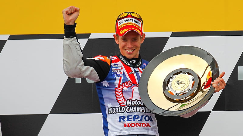 2011 MotoGP World Champion, stoner, world, casey, champion, 2011, HD wallpaper