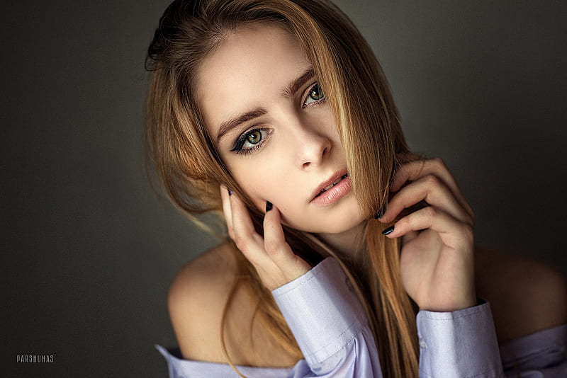 Models, Model, Blue Eyes, Face, Girl, Redhead, Woman, HD wallpaper